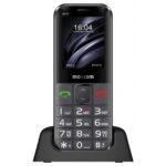 Maxcom MM730 2.2" με Μεγάλα Πλήκτρα & Οπίσθιο Φωτισμό, Bluetooth, Ραδιόφωνο, Κάμερα και Πλήκτρο Έκτακτης Ανάγκης Μαύρο