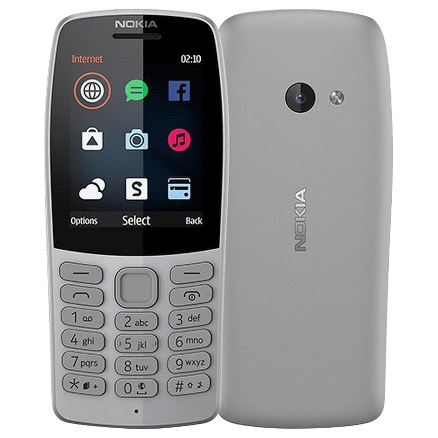 34310-165.jpg Nokia 210 (2019) 4th Edition Dual Sim 2.4" Γκρι GR - Image 1