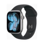 Apple Watch (Series 11 2025) Gps 42mm Space Grey Aluminium Case με Sport Band S/M Black EU