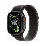 Apple Watch Ultra 3 (Series 11 2025) Gps +Cellular 49mm Black Titanium Case με Trail Loop S/M Black/Charcoal EU