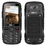 Maxcom MM920 2.8" Water-dust proof IP67 με Φακό, Ραδιόφωνο (Λειτουργεί χωρίς Handsfree) και Κάμερα Μαύρο