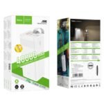 Power Bank Hoco J86 Powermaster 40000mAh PD20W+QC3.0  USB και USB-C Οθόνη Λειτουργία Φωτιστικού Λευκό - Image 2