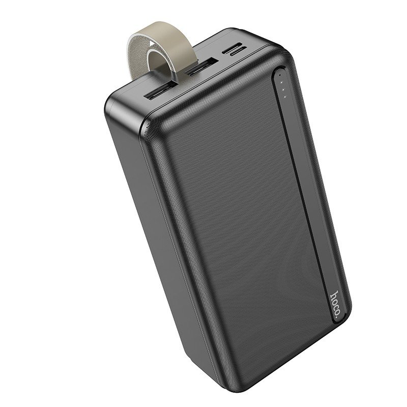 38310-410.jpg Power Bank Hoco J91B 30000mAh με Έξοδο 5V/2.1A με LED Ένδειξη Μπαταρίας Μαύρο - Image 1