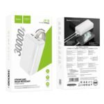 Power Bank Hoco J91B 30000mAh με Έξοδο USB 5V/2.1A  LED Ένδειξη Μπαταρίας Λευκό - Image 2