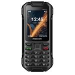 Maxcom Strong MM918 (Dual Sim) 2.4" Water-dust proof IP68 4G VoLTE με Φακό, Ραδιόφωνο και Κάμερα Μαύρο