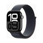 Apple Watch (Series 10 2024) Gps 46mm Jet Black Aluminium Case με Ink Sport Loop EU