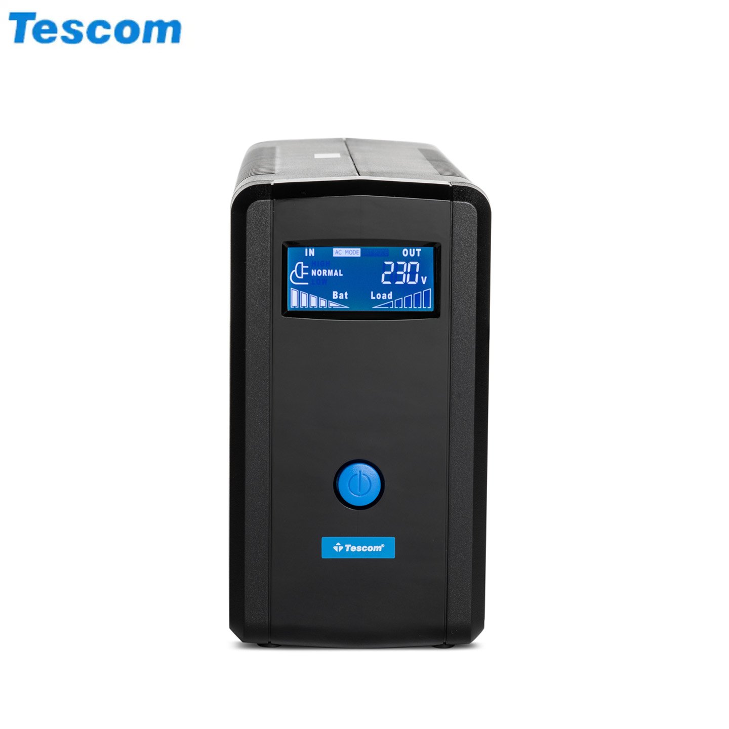 0.502.039-UPS-1200VA-TESCOM-LEO-PLUS-LCD-1200AP-NEW-a UPS 1200VA TESCOM LEO PLUS LCD 1200AP WITH USB P TOWER NEW - Image 1