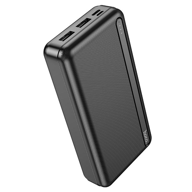 38314-218.jpg Power Bank Hoco J91A 20000mAh με Έξοδο USB 5V/2.1A LED Ένδειξη Μπαταρίας Μαύρο - Image 1