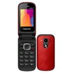 Maxcom MM815 2.4" Dual Sim με Κάμερα, Ραδιόφωνο 1000mAh Κόκκινο με Φορτιστή