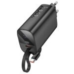 Power Bank Hoco J148 Handy 5000mAh PD20W QC3.0A Φορτιστής με 1xUSB-C και Καλώδιο Type-C Μαύρο