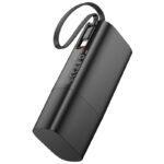 Power Bank Hoco J148 Handy 5000mAh PD20W QC3.0A Φορτιστής με 1xUSB-C και Καλώδιο Type-C Μαύρο - Image 4