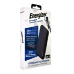 Power Bank Energizer QE10009PQ 10000mAh PD20W με 1xUSB-C 1xUSB-A Ασύρματη Φόρτιση 15W και LED Ένδειξη Μπαταρίας Μαύρο - Image 2