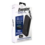 Power Bank Energizer QE20009PQ 20000mAh PD20W με 1xUSB-C 1xUSB-A Ασύρματη Φόρτιση 15W και LED Ένδειξη Μπαταρίας Μαύρο - Image 2