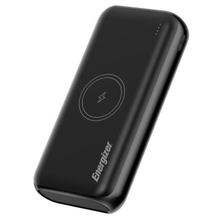 Power Bank Energizer QE20009PQ 20000mAh PD20W με 1xUSB-C 1xUSB-A Ασύρματη Φόρτιση 15W και LED Ένδειξη Μπαταρίας Μαύρο