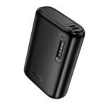 Power Bank Hoco J158 Runner 5000mAh 5V/2A με 1xUSB-A 1xUSB-C 1xMicro USB και LED Ένδειξη Μπαταρίας Μαύρο
