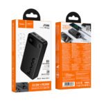 Power Bank Hoco J154A Victorious 20000mAh 1xUSB-C PD20W 2xUSB-A 22.5W και LED Ένδειξη Μπαταρίας Μαύρο - Image 2
