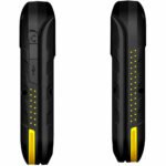Noozy Hero 4G Dual Sim με Διπλή Οθόνη 2.4"+1.44" Bluetooth Φακό 1200mAh Μπαταρία IP68 Μαύρο-Κίτρινο με Ελληνικό Πληκτρολόγιο - Image 4