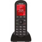 Maxcom MM39D SE 4G 2.4" 1000mAh με Μεγάλα Πλήκτρα, Ραδιόφωνο και Βάση Φόρτισης Μαύρο