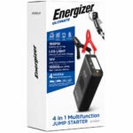 Power Bank Energizer JE10000JP 10000mAh PD15W QC 1xUSB-A 1xUSB-C Προσάρτημα Εκκίνησης Αυτοκινήτου 1500A and Air Pump 11 bar Μαύρο - Image 2