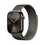 Apple Watch (Series 10 2024) Gps +Cellular 46mm Slate Titan με Slate Milanese Loop M/L EU
