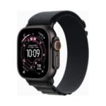 Apple Watch Ultra 3 (Series 11 2025) Gps +Cellular 49mm Black Titanium Case με Alpine Loop L Black EU