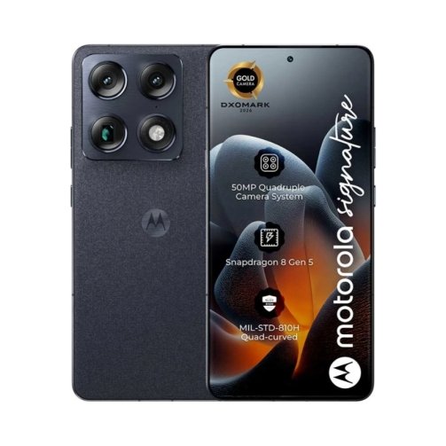 Motorola-Moto-Signature-XT2603-2-2026-5G-512GB-16GB-Ram-Dual-Sim-OneThing_Gr Motorola Moto Signature (XT2603-2 2026) 5G 512GB (16GB Ram) Dual-Sim Carbon EU - Image 1