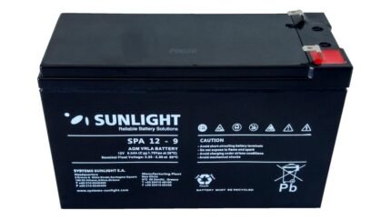 BATTERY VRLA RECHARGABLE HRD-SLA 12V-9AH FOR UPS NEW