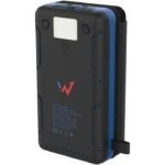 Ηλιακό Power Bank Wonder WX20S 20000mAh 5V/2A 7.5W με 5 Ηλιακά Πάνελ, 2 x USB-A και 1 x USB-C Έξοδο και Φακό Μαύρο - Image 2