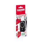 Power Bank Wonder WX10DMAG 10000mAh Slim με 2xUSB-C και 1xUSB-A με Ασύρματη Φόρτιση MagSafe και Οθόνη Ένδειξης Μπαταρίας  Μαύρο - Image 2